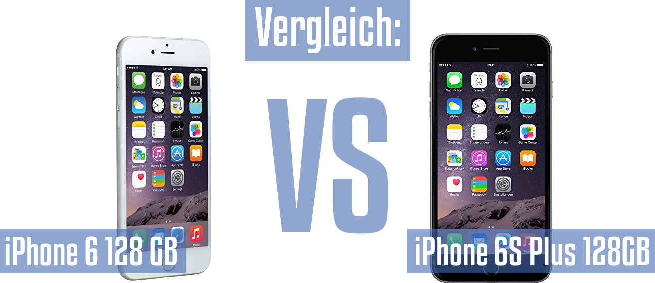 Apple iPhone 6 128 GB und Apple iPhone 6 128 GB im Vergleichstest