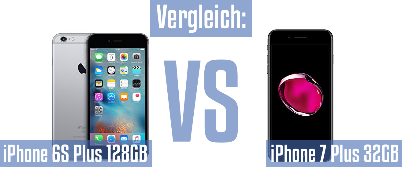 Apple iPhone 6S Plus 128GB und Apple iPhone 6S Plus 128GB im Vergleichstest