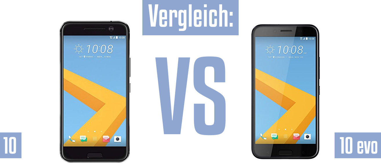 HTC 10 und HTC 10 im Vergleichstest