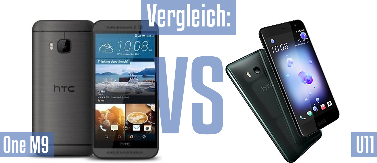 HTC One M9 und HTC One M9 im Vergleichstest