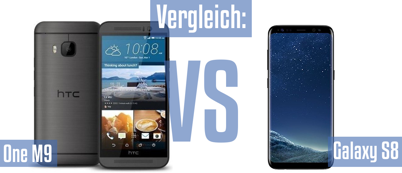 HTC One M9 und HTC One M9 im Vergleichstest