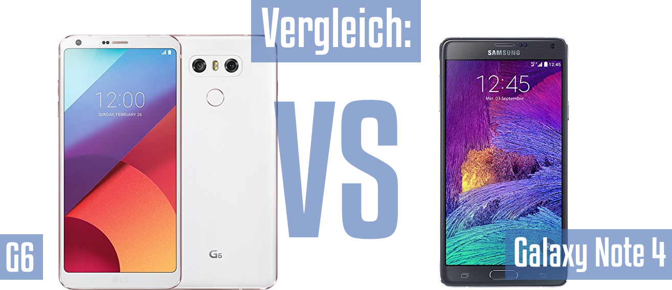 LG G6 und LG G6 im Vergleichstest