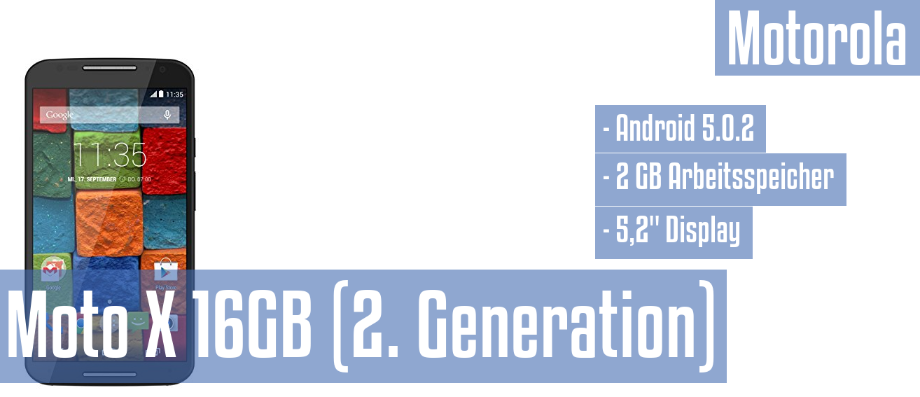 Motorola Moto X 16GB (2. Generation) im Test