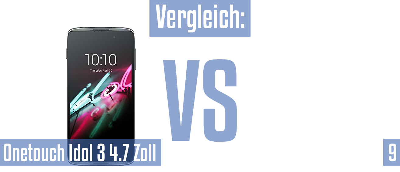 Alcatel Onetouch Idol 3 4.7 Zoll und Alcatel Onetouch Idol 3 4.7 Zoll im Vergleichstest