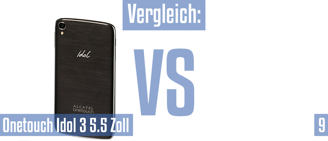 Alcatel Onetouch Idol 3 5.5 Zoll und Alcatel Onetouch Idol 3 5.5 Zoll im Vergleichstest