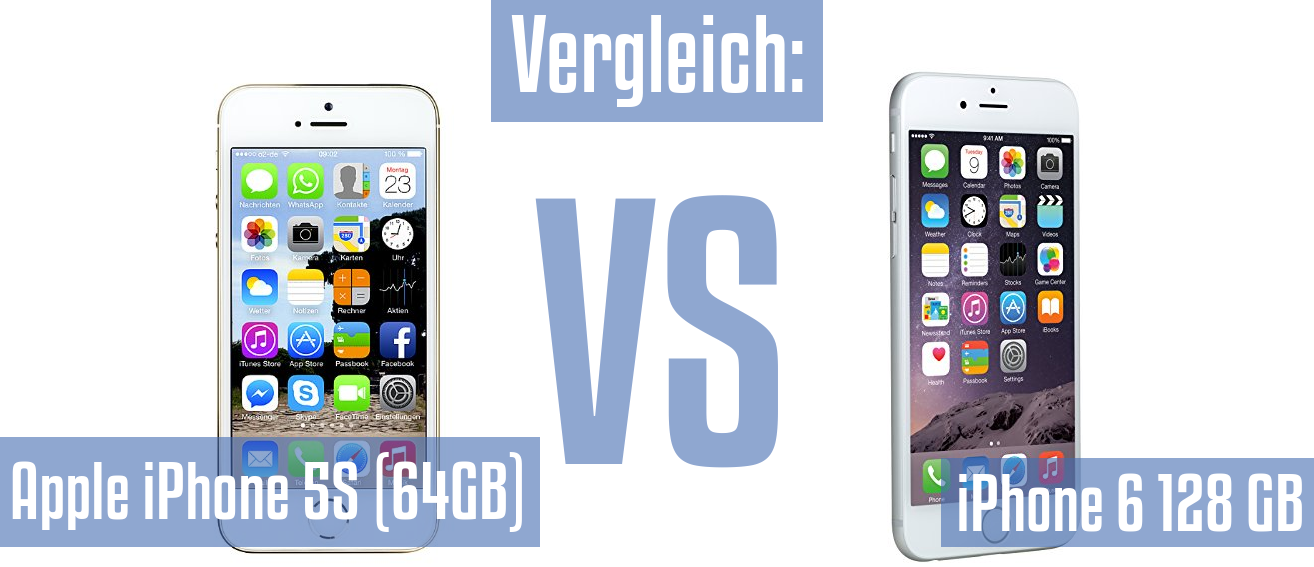 Apple Apple iPhone 5S (64GB) und Apple Apple iPhone 5S (64GB) im Vergleichstest