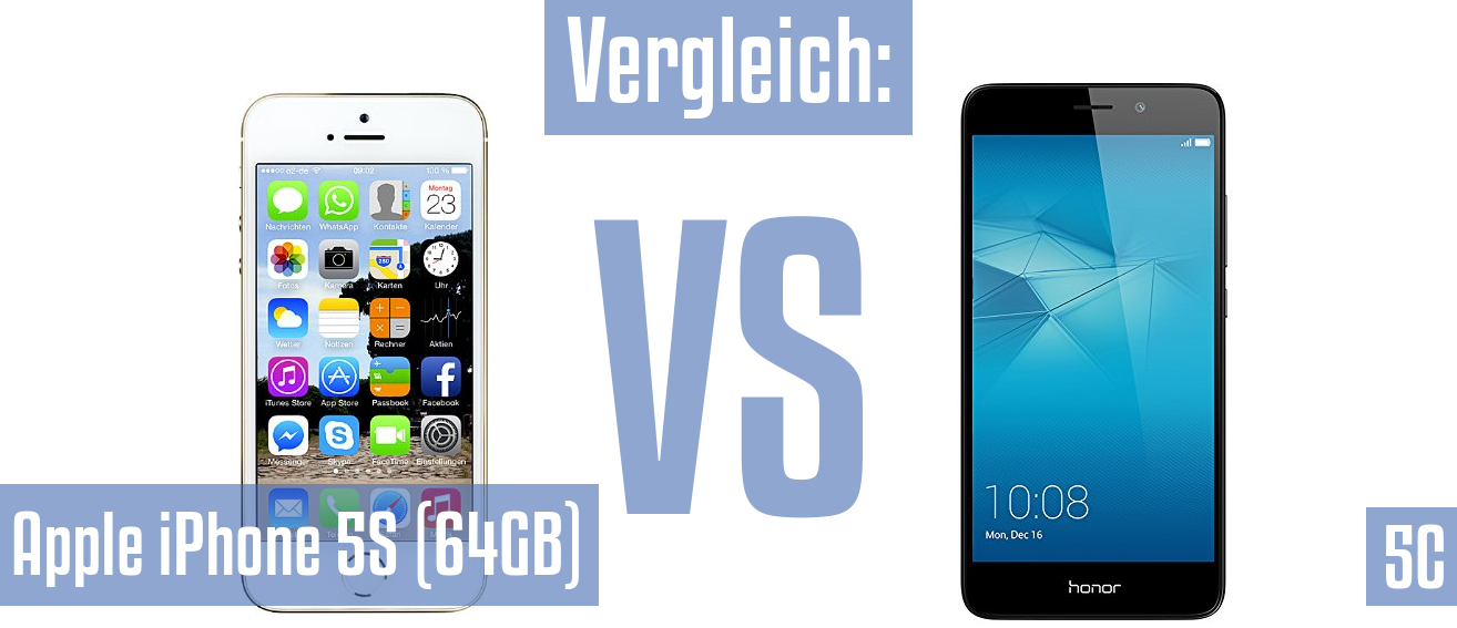 Apple Apple iPhone 5S (64GB) und Apple Apple iPhone 5S (64GB) im Vergleichstest