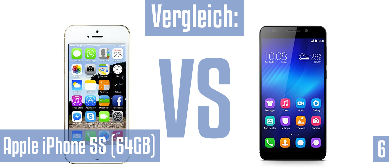 Apple Apple iPhone 5S (64GB) und Apple Apple iPhone 5S (64GB) im Vergleichstest