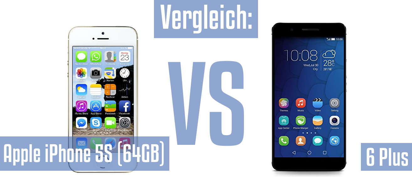 Apple Apple iPhone 5S (64GB) und Apple Apple iPhone 5S (64GB) im Vergleichstest