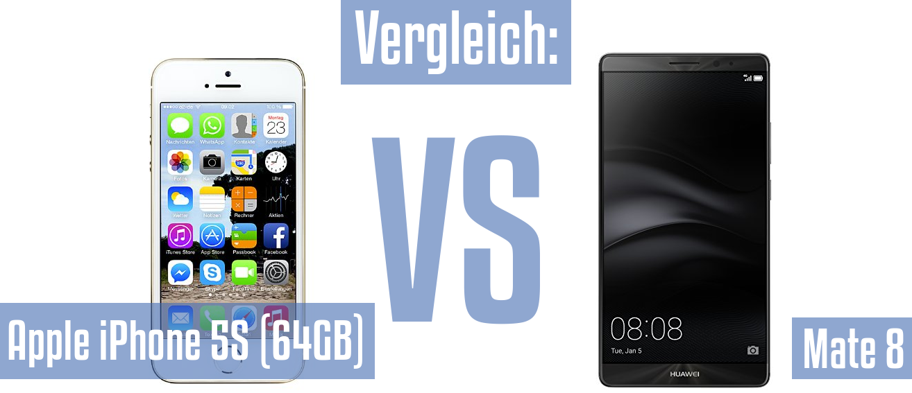 Apple Apple iPhone 5S (64GB) und Apple Apple iPhone 5S (64GB) im Vergleichstest