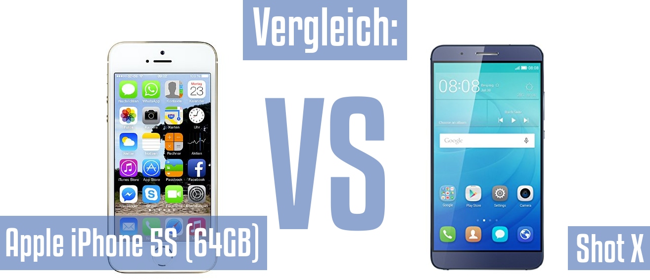 Apple Apple iPhone 5S (64GB) und Apple Apple iPhone 5S (64GB) im Vergleichstest
