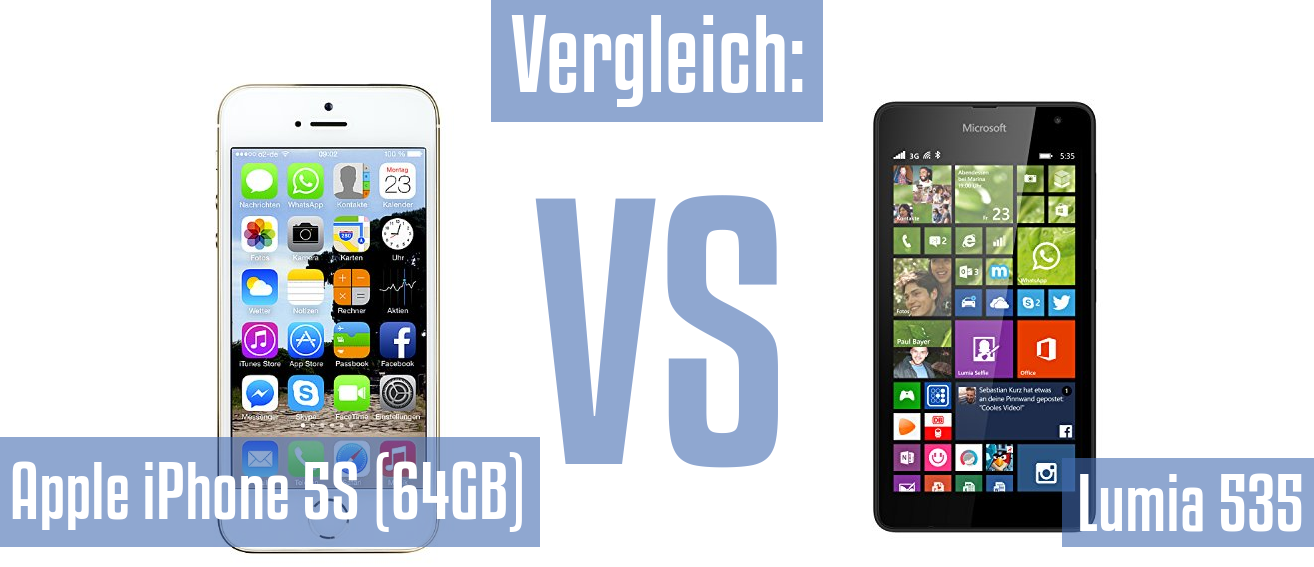Apple Apple iPhone 5S (64GB) und Apple Apple iPhone 5S (64GB) im Vergleichstest