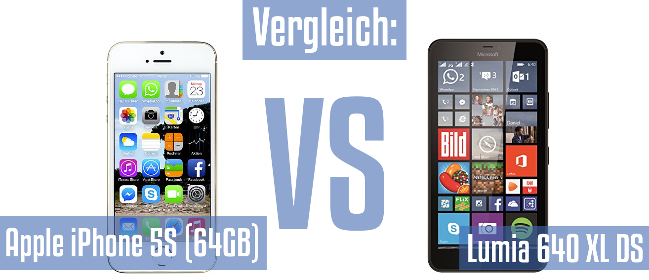 Apple Apple iPhone 5S (64GB) und Apple Apple iPhone 5S (64GB) im Vergleichstest
