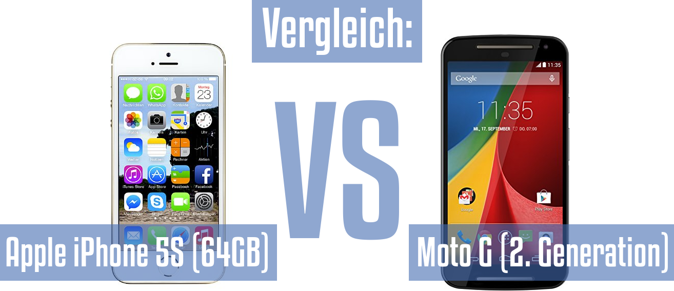 Apple Apple iPhone 5S (64GB) und Apple Apple iPhone 5S (64GB) im Vergleichstest