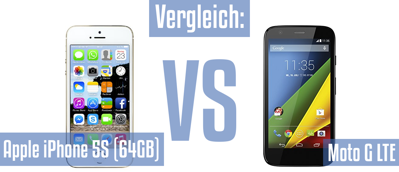 Apple Apple iPhone 5S (64GB) und Apple Apple iPhone 5S (64GB) im Vergleichstest
