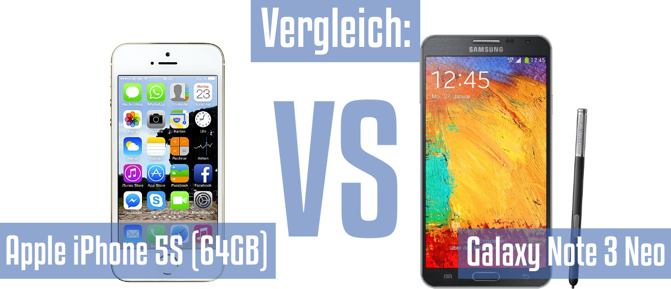 Apple Apple iPhone 5S (64GB) und Apple Apple iPhone 5S (64GB) im Vergleichstest