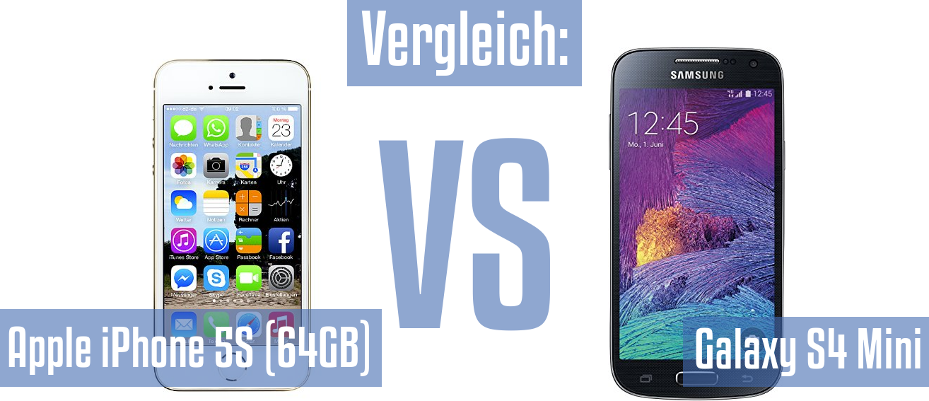 Apple Apple iPhone 5S (64GB) und Apple Apple iPhone 5S (64GB) im Vergleichstest