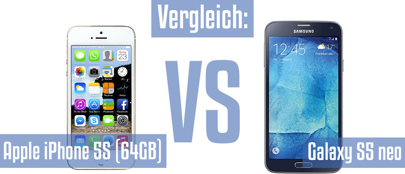 Apple Apple iPhone 5S (64GB) und Apple Apple iPhone 5S (64GB) im Vergleichstest
