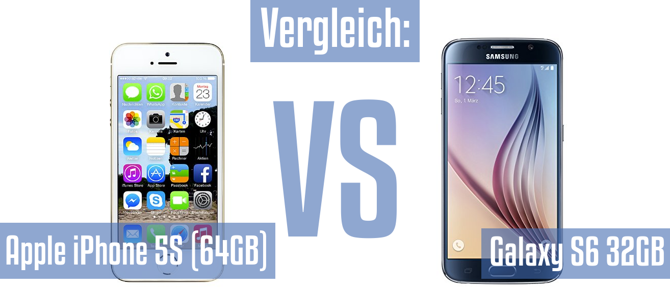 Apple Apple iPhone 5S (64GB) und Apple Apple iPhone 5S (64GB) im Vergleichstest