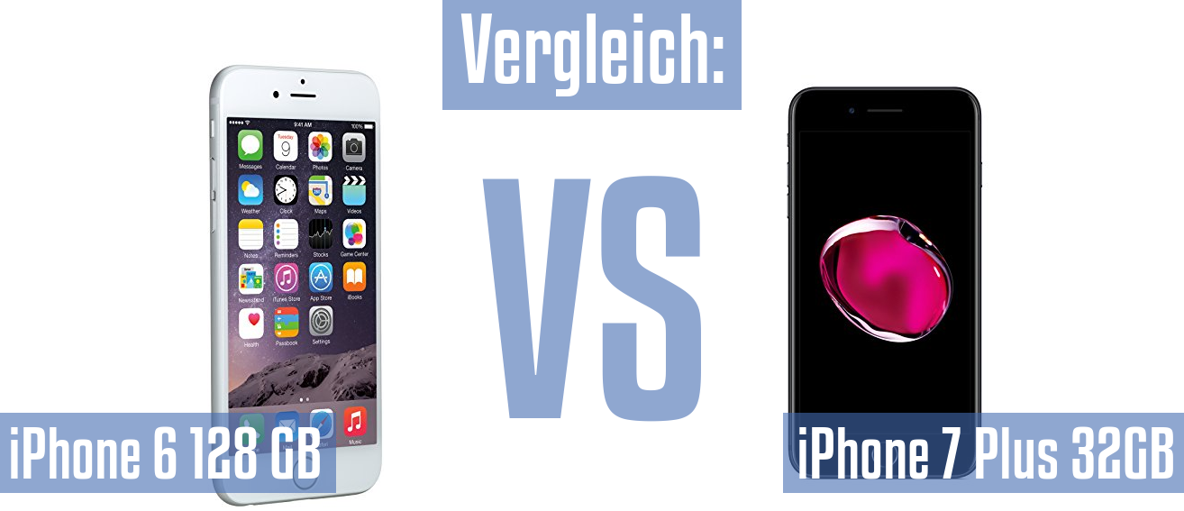 Apple iPhone 6 128 GB und Apple iPhone 6 128 GB im Vergleichstest