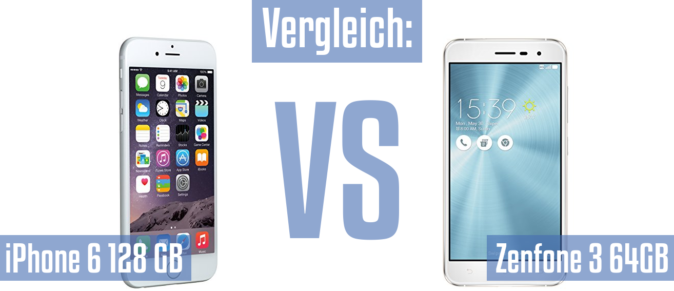 Apple iPhone 6 128 GB und Apple iPhone 6 128 GB im Vergleichstest