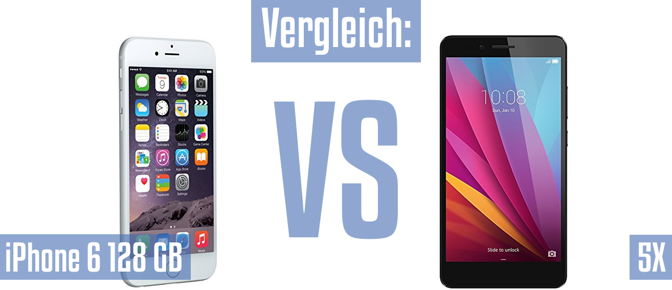 Apple iPhone 6 128 GB und Apple iPhone 6 128 GB im Vergleichstest