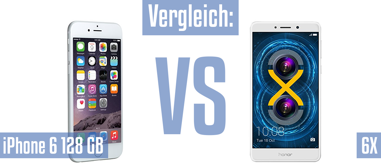 Apple iPhone 6 128 GB und Apple iPhone 6 128 GB im Vergleichstest