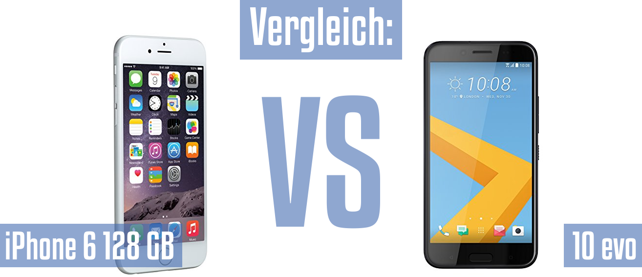 Apple iPhone 6 128 GB und Apple iPhone 6 128 GB im Vergleichstest