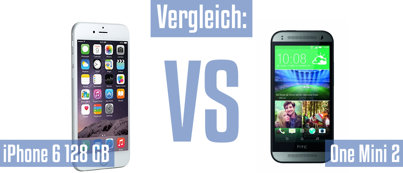 Apple iPhone 6 128 GB und Apple iPhone 6 128 GB im Vergleichstest