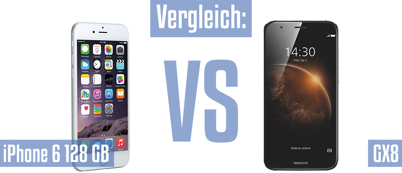 Apple iPhone 6 128 GB und Apple iPhone 6 128 GB im Vergleichstest