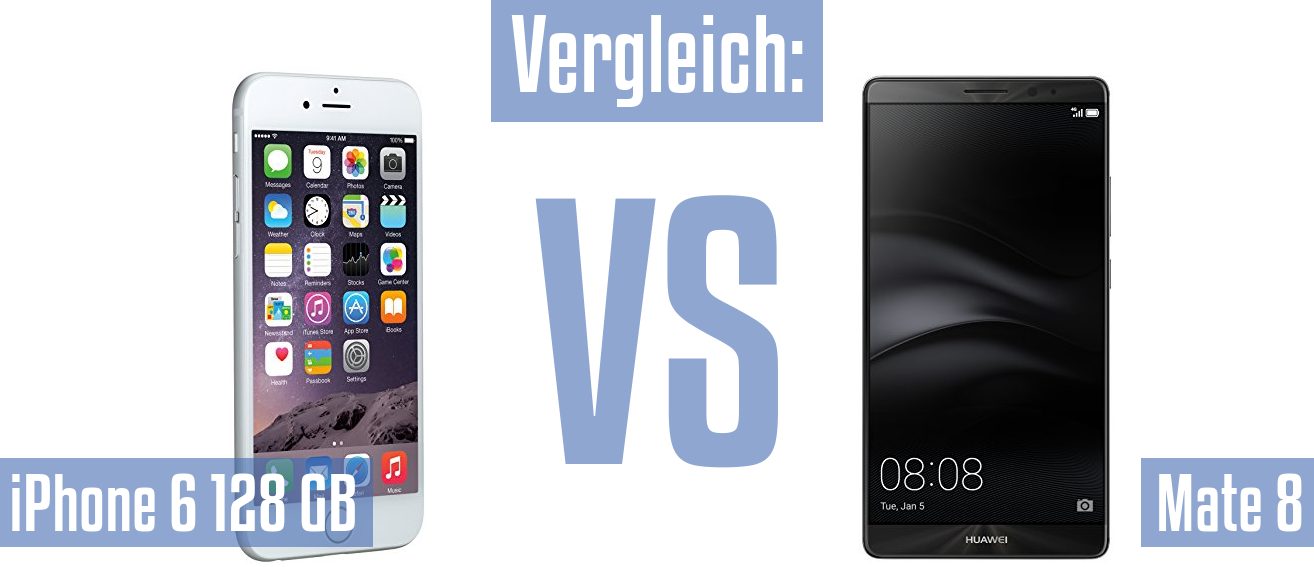 Apple iPhone 6 128 GB und Apple iPhone 6 128 GB im Vergleichstest