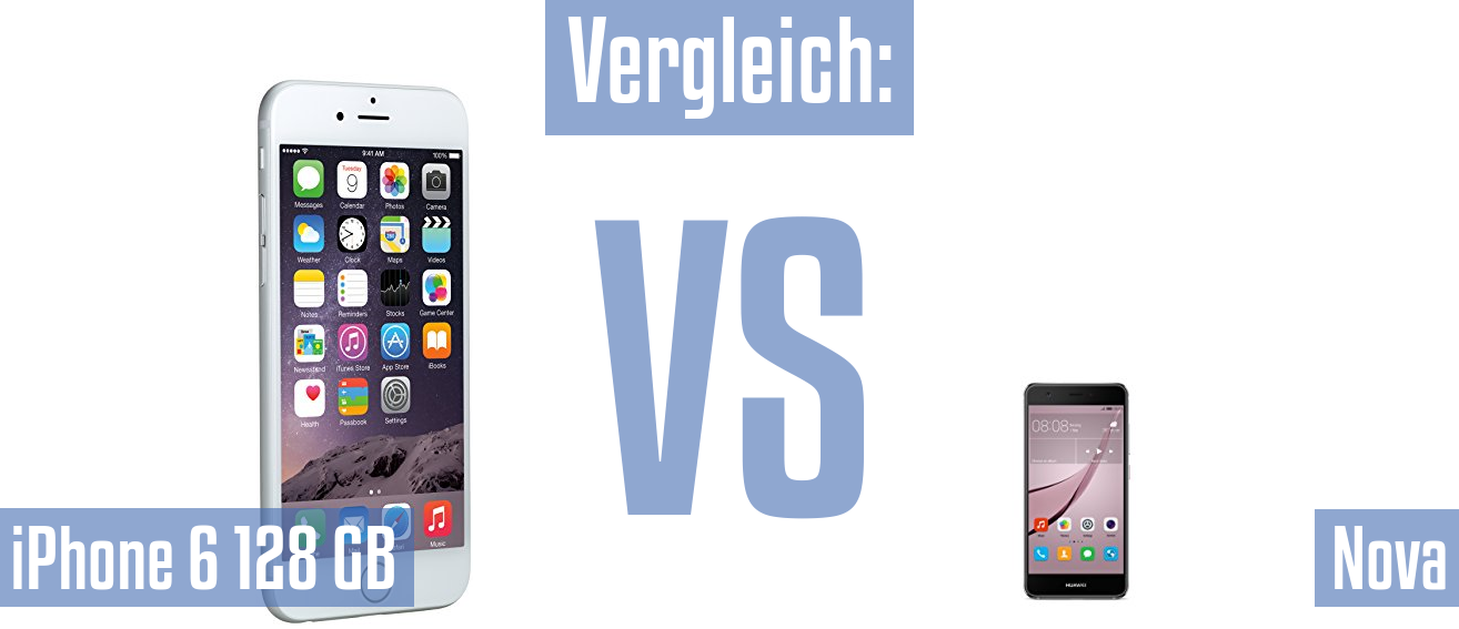 Apple iPhone 6 128 GB und Apple iPhone 6 128 GB im Vergleichstest