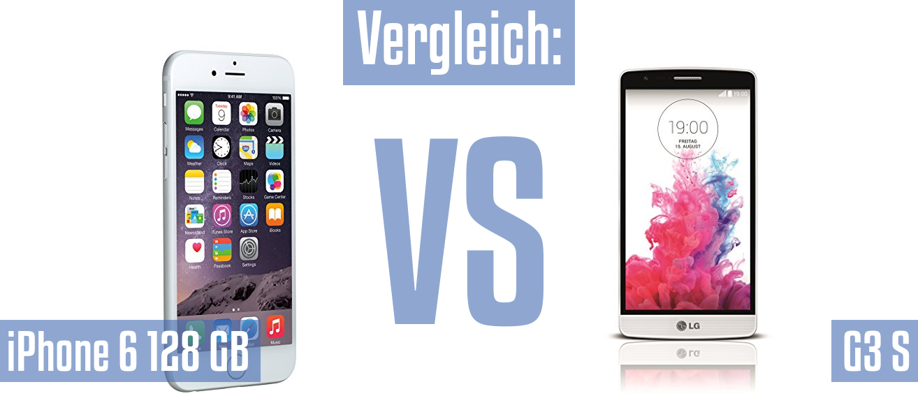 Apple iPhone 6 128 GB und Apple iPhone 6 128 GB im Vergleichstest