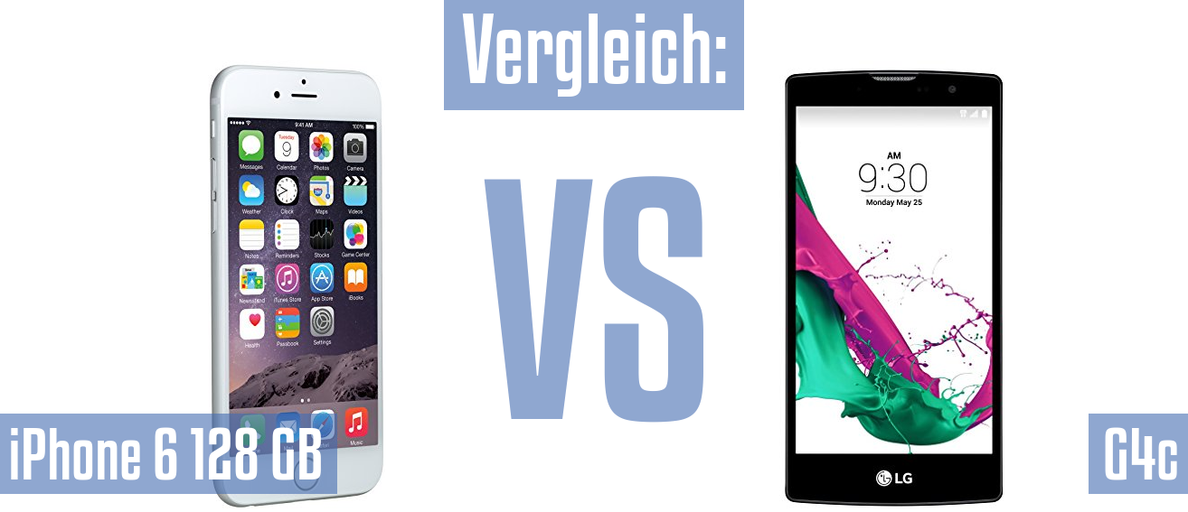 Apple iPhone 6 128 GB und Apple iPhone 6 128 GB im Vergleichstest