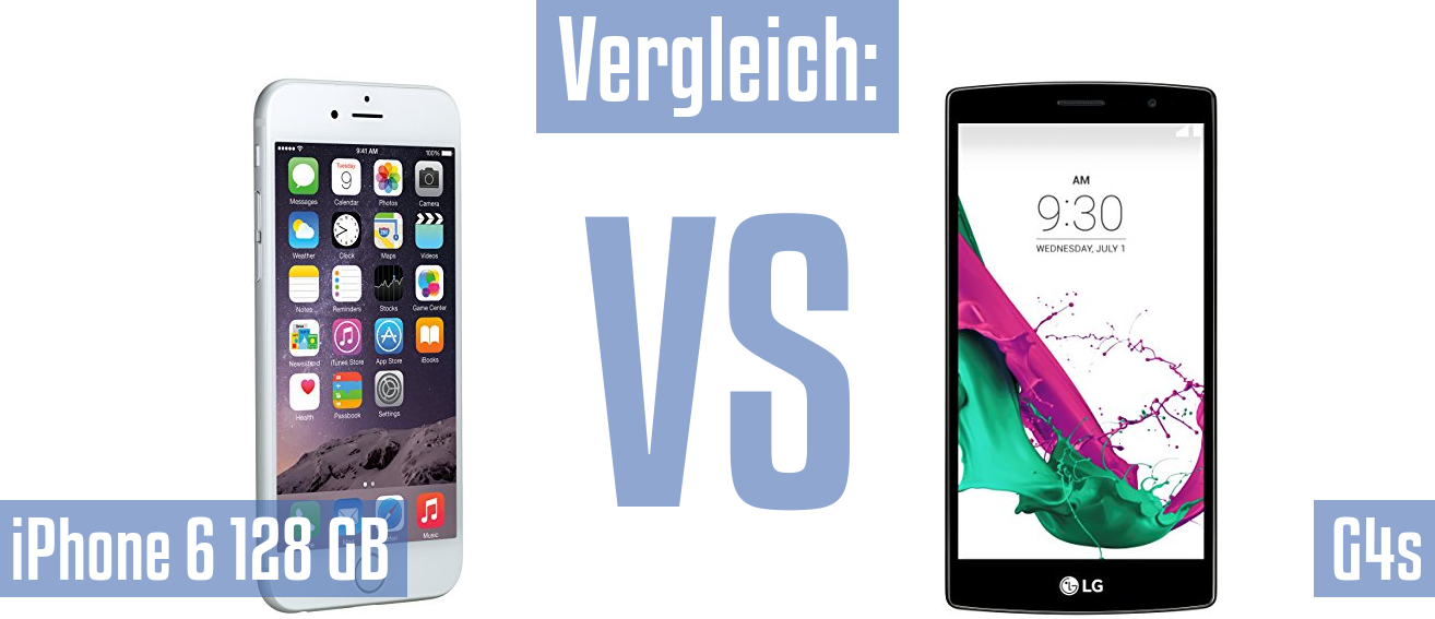 Apple iPhone 6 128 GB und Apple iPhone 6 128 GB im Vergleichstest
