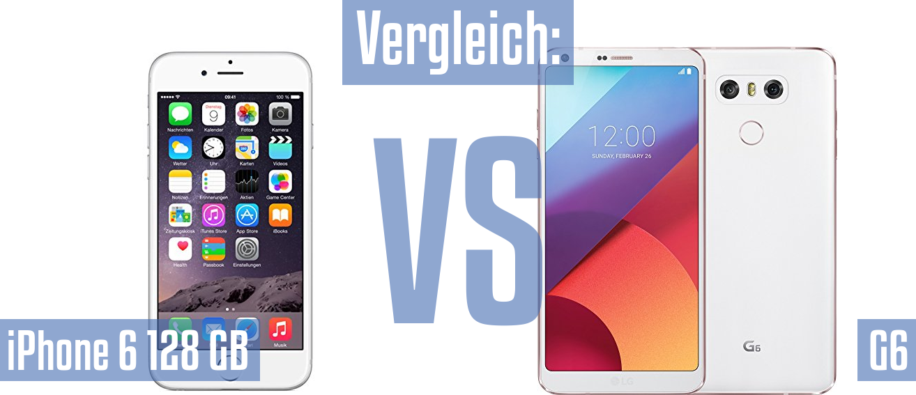 Apple iPhone 6 128 GB und Apple iPhone 6 128 GB im Vergleichstest