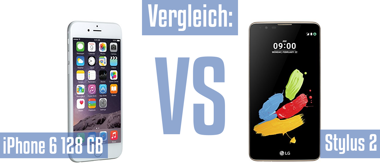 Apple iPhone 6 128 GB und Apple iPhone 6 128 GB im Vergleichstest