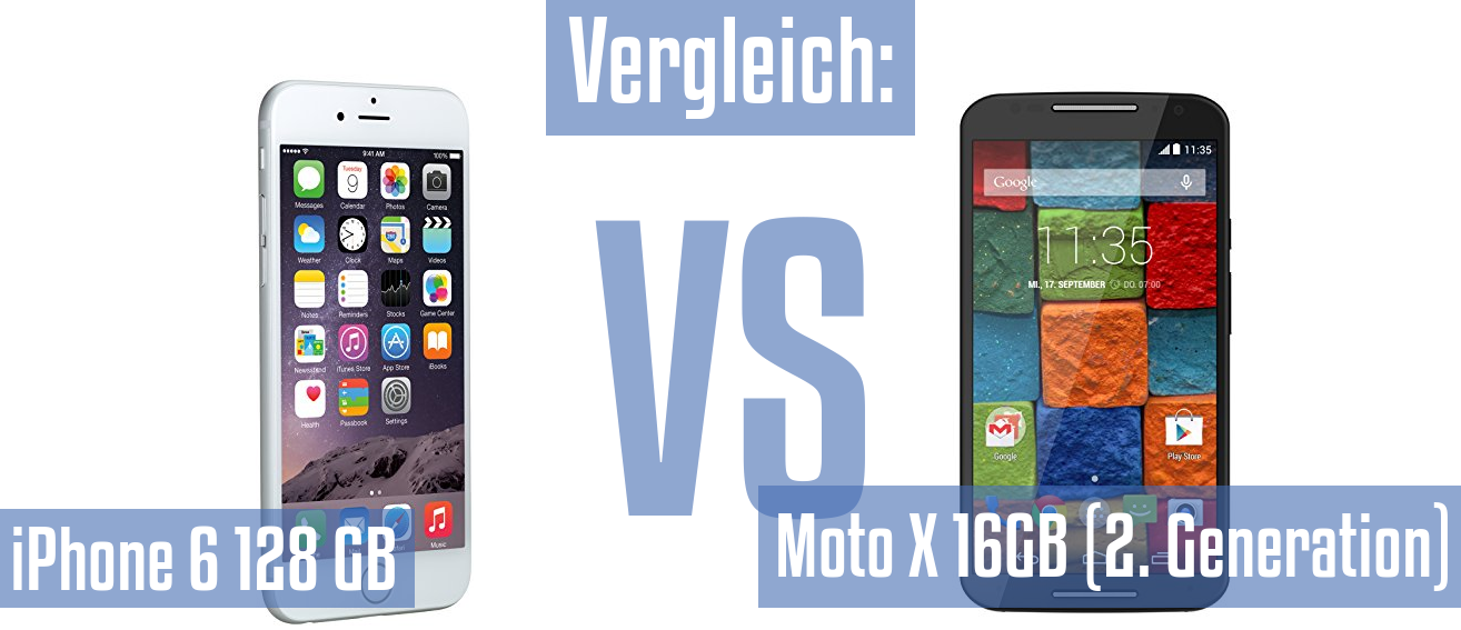 Apple iPhone 6 128 GB und Apple iPhone 6 128 GB im Vergleichstest