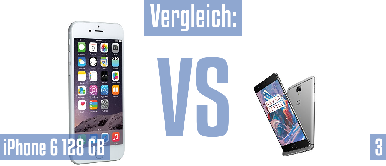 Apple iPhone 6 128 GB und Apple iPhone 6 128 GB im Vergleichstest