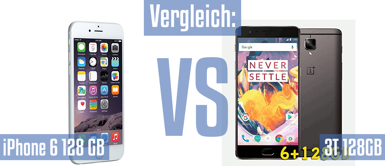 Apple iPhone 6 128 GB und Apple iPhone 6 128 GB im Vergleichstest