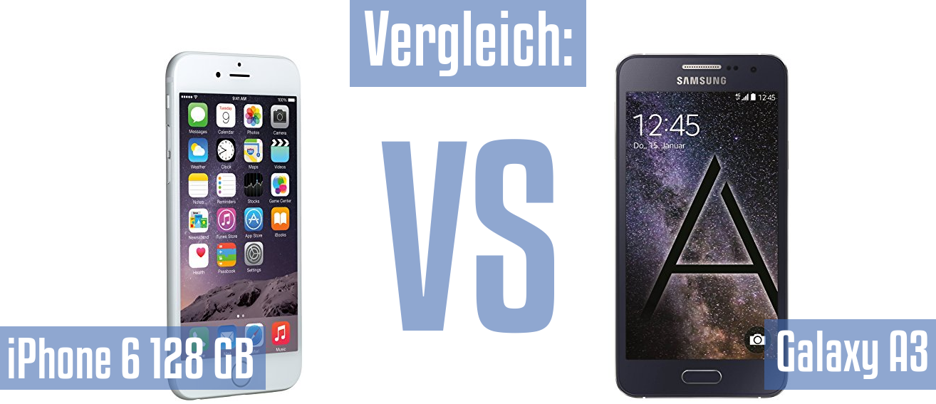 Apple iPhone 6 128 GB und Apple iPhone 6 128 GB im Vergleichstest