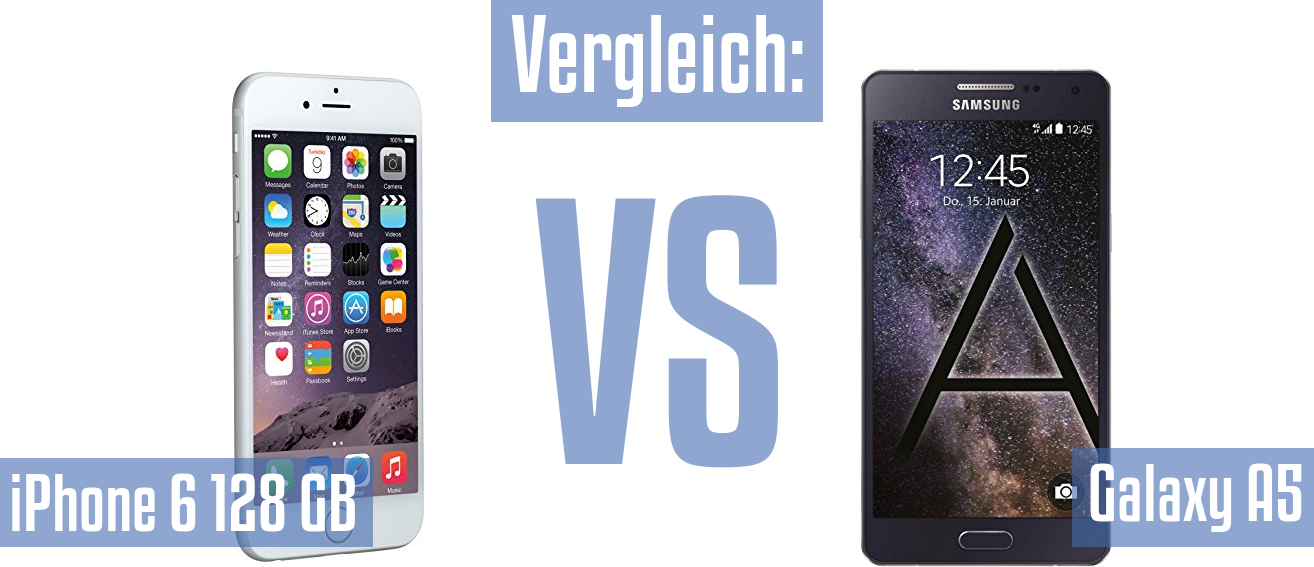 Apple iPhone 6 128 GB und Apple iPhone 6 128 GB im Vergleichstest