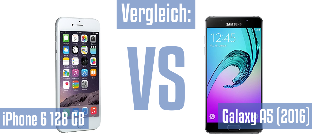 Apple iPhone 6 128 GB und Apple iPhone 6 128 GB im Vergleichstest
