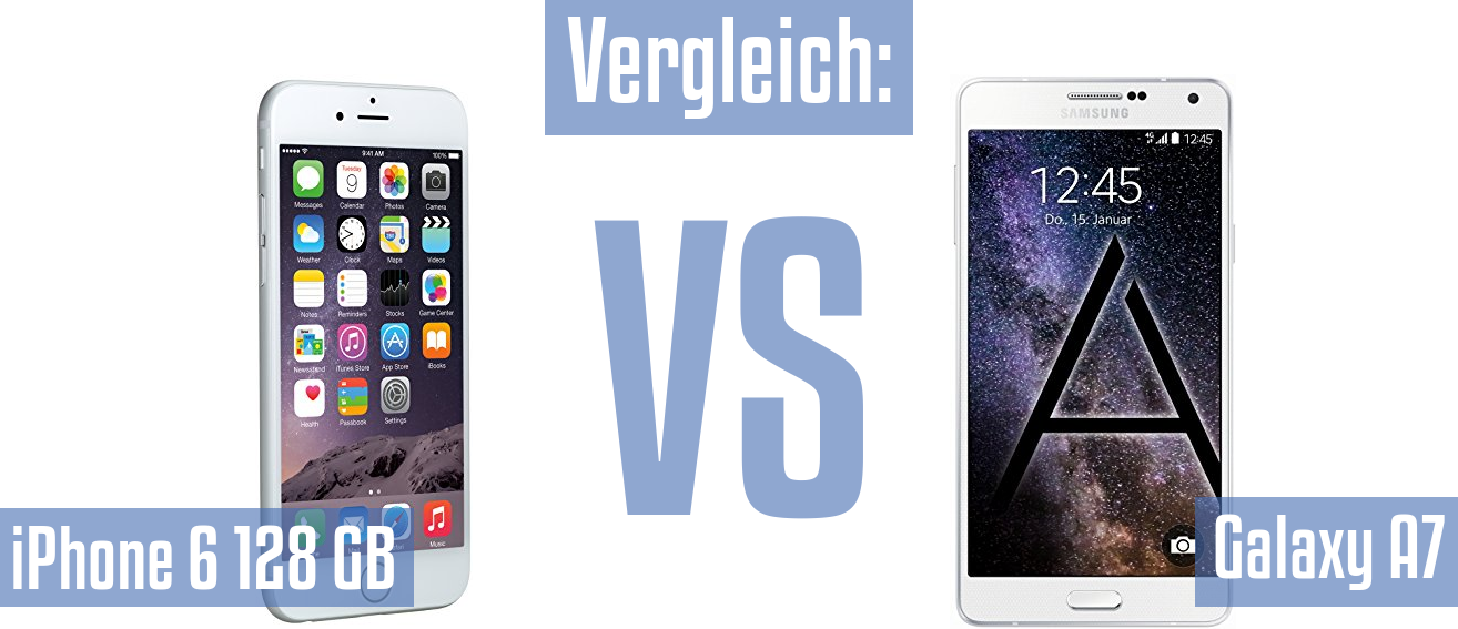 Apple iPhone 6 128 GB und Apple iPhone 6 128 GB im Vergleichstest