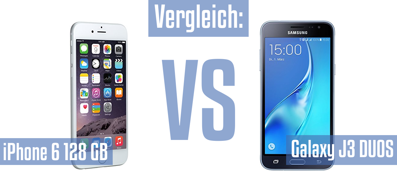 Apple iPhone 6 128 GB und Apple iPhone 6 128 GB im Vergleichstest