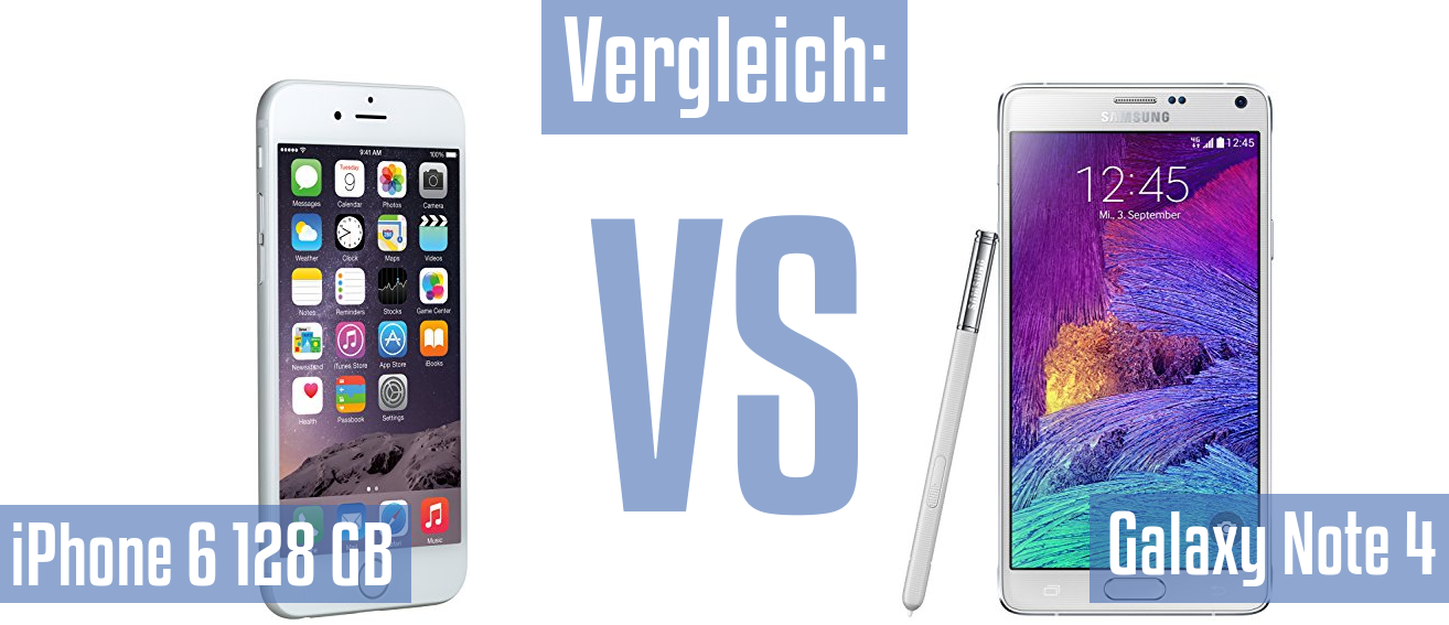 Apple iPhone 6 128 GB und Apple iPhone 6 128 GB im Vergleichstest