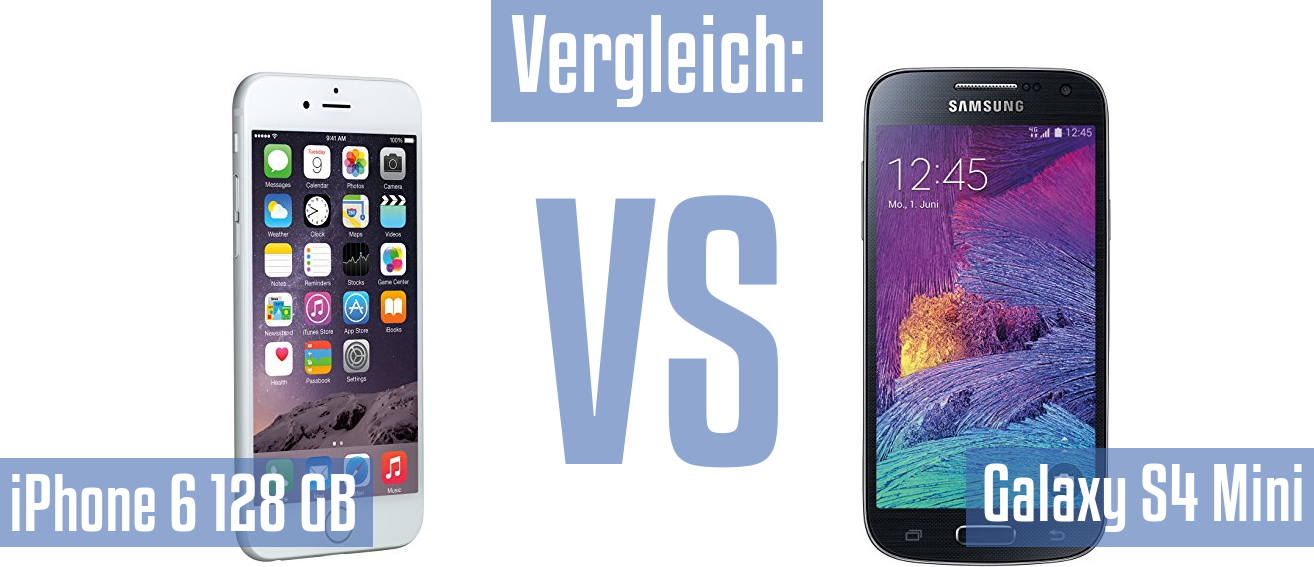 Apple iPhone 6 128 GB und Apple iPhone 6 128 GB im Vergleichstest