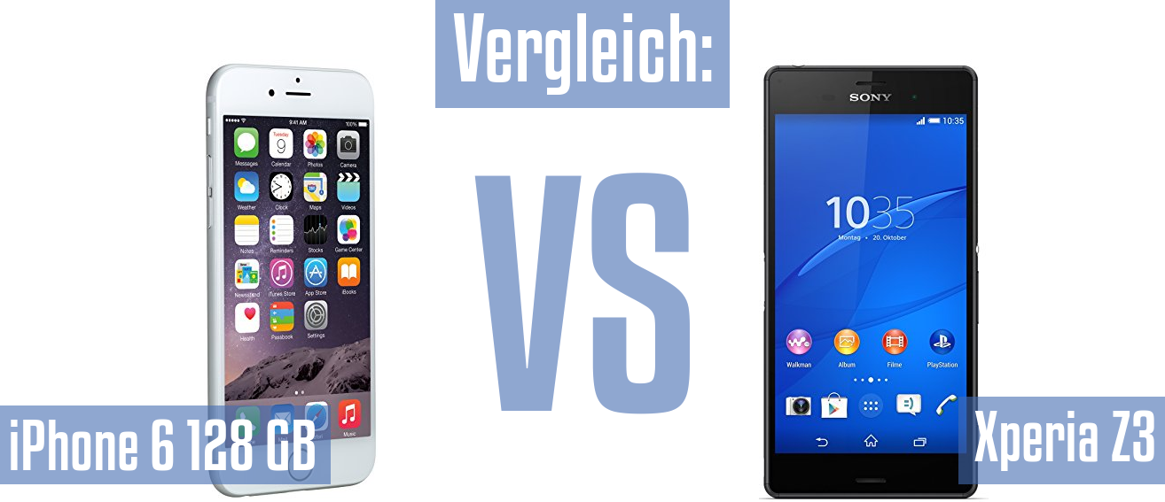 Apple iPhone 6 128 GB und Apple iPhone 6 128 GB im Vergleichstest