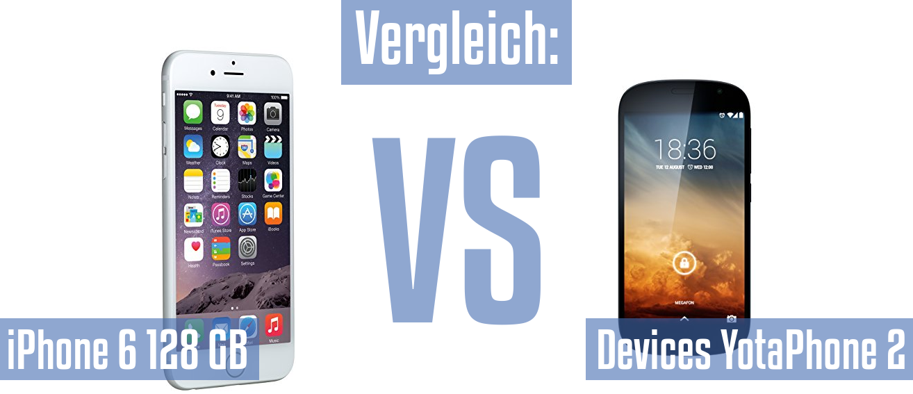 Apple iPhone 6 128 GB und Apple iPhone 6 128 GB im Vergleichstest