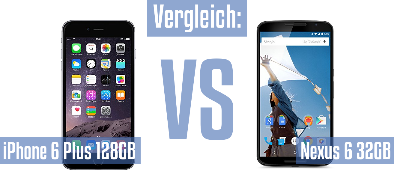 Apple iPhone 6 Plus 128GB und Apple iPhone 6 Plus 128GB im Vergleichstest